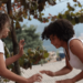 Two women fighting. Image from https://www.storyblocks.com/video/stock/two-young-black-latina-women-fighting-capoeira-at-their-community-s7tnbiemtkt9hg8si