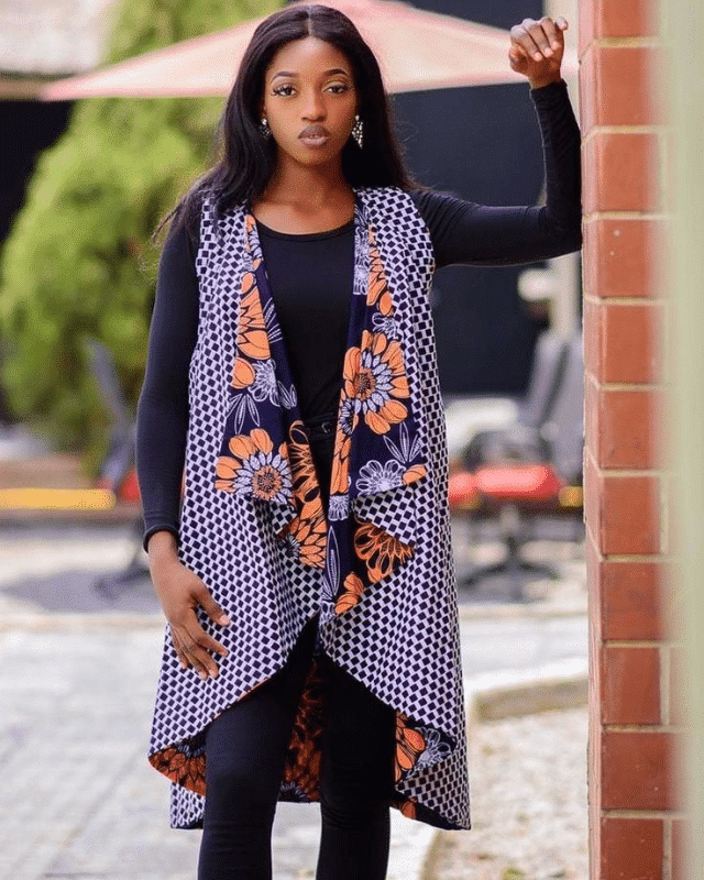 Trendy Ankara Kimono Jackets For Ladies 2023